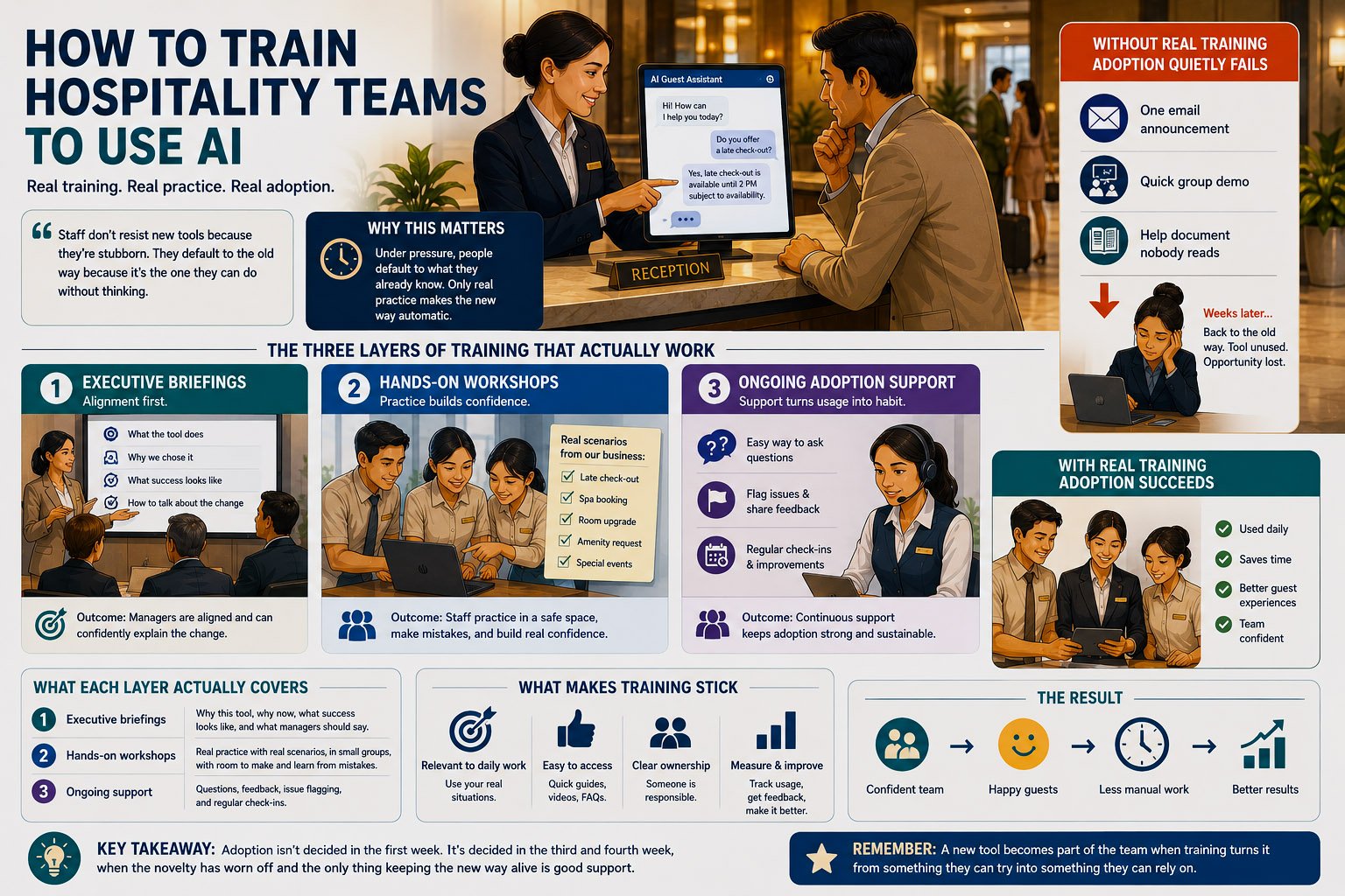 How to Train Hospitality Teams to Use AI